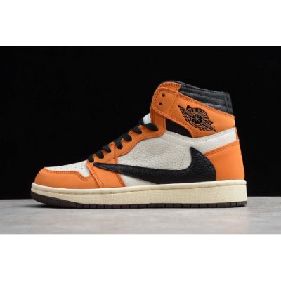 Nike Air Jordan 1 High Og Ts Sp Beyaz / Turuncu Basketbol Ayakkabısı Türkiye - P01200Z7